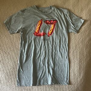 Men’s baseballism Heather grey L7 tee